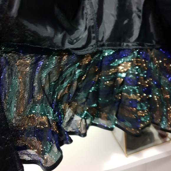 AUS16 Vintage Dolina Exclusive Blazer Metallic. Polyester Lurex. - Picture 6 of 16